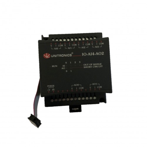 IO-AI4-AO2 Аналоговый модуль 4AI, 2AO Unitronics