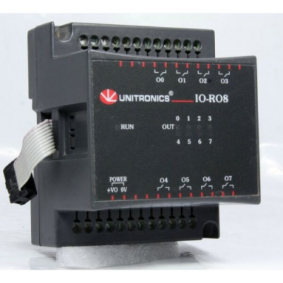 IO-RO8 Модуль релейных выходов 8RO, 24VDC Unitronics