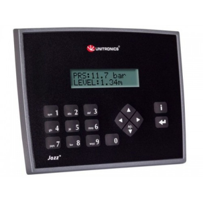 JZ20-J-UN20 Контроллер JAZZ 2: 24VDC, 9DI, 2DI/AI, (0-10V), 2AI (0-20mA), 1PT100, 2DO (pnp) 5RO Unitronics
