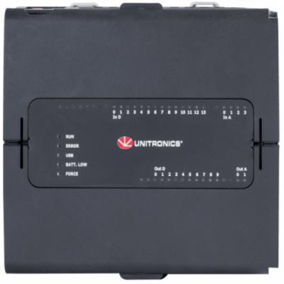 USC-B5-T42 Контроллер UniStream Стандарт 24 VDC, 24DI (из них 4 High speed) 2AI, 16TO (из них 2 PWM). Unitronics